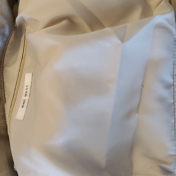 Nine West metallic hobo handbag - Picture 8 of 11